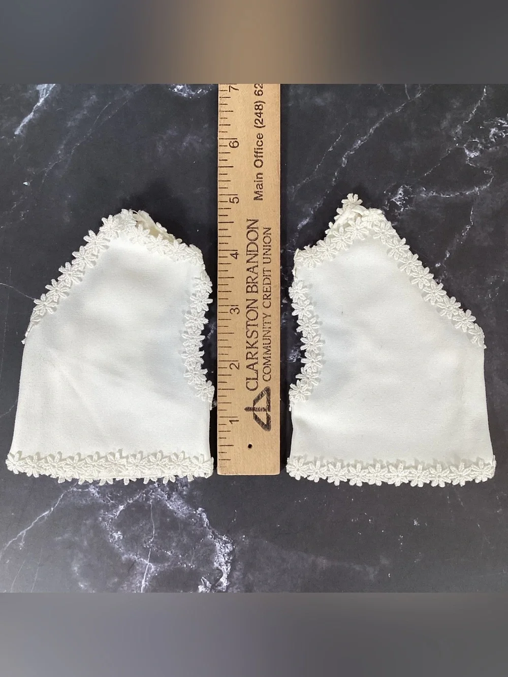 Vintage Pair Elegant Fingerless Gloves Wedding